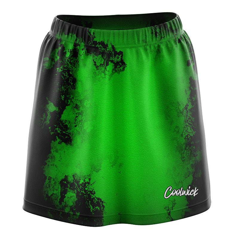 Toxic Green CoolWick Bowling Skort