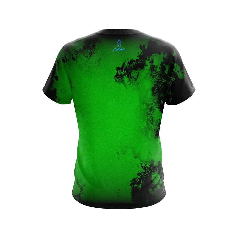 Plain Toxic Rugged Smoke CoolWick Bowling Jersey - Image 2
