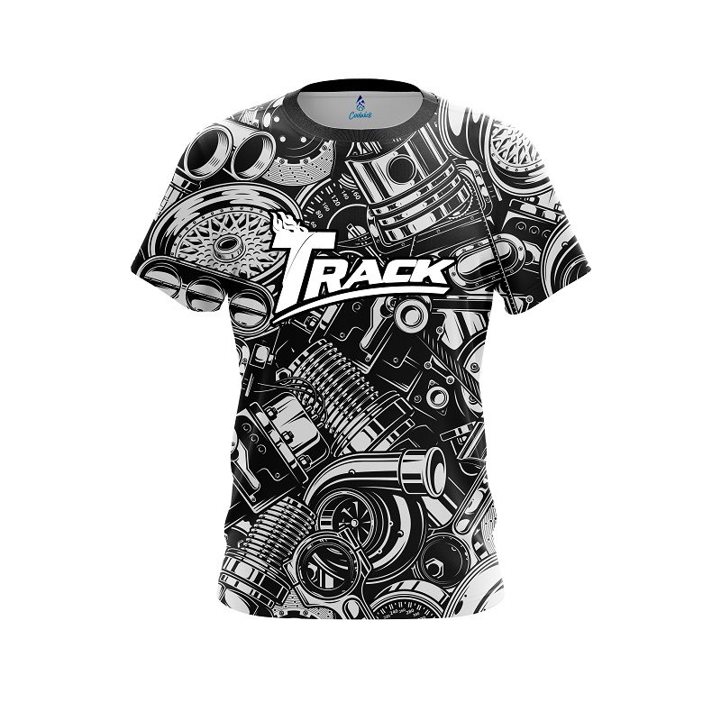 Track Auto Parts Explosion CoolWick Bowling Jersey