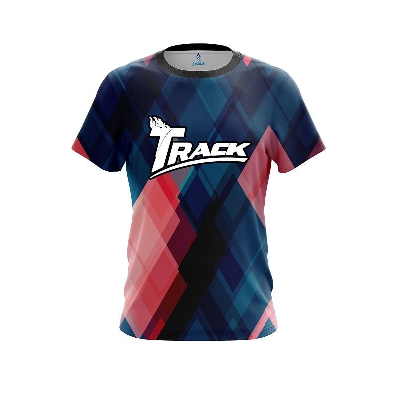 pink and blue jersey