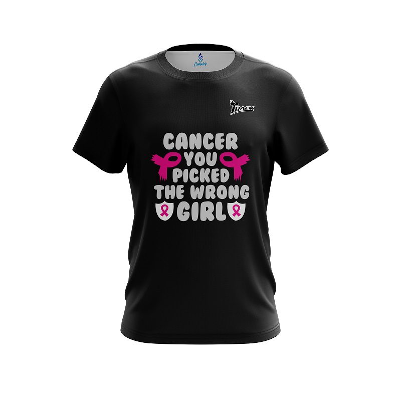 Track Breast Cancer Fight Back CoolWick Bowling Jersey