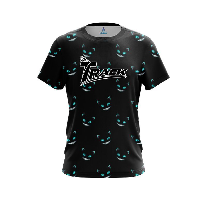 Track Cheshire Midnight Cat CoolWick Bowling Jersey