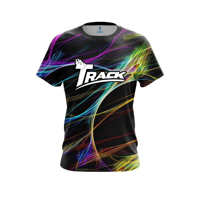Track Colorful Energy Motion CoolWick Bowling Jersey