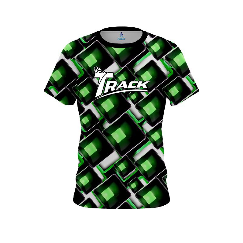 Track Conception Green CoolWick Bowling Jersey