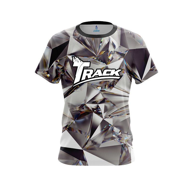 Track Crystal Diamonds CoolWick Bowling Jersey