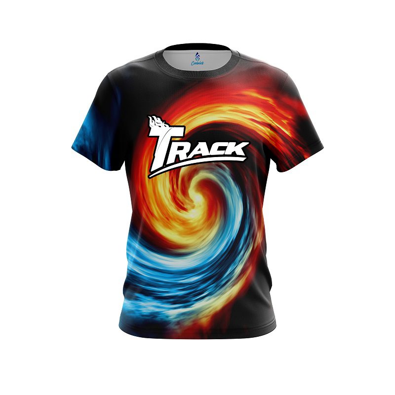 Track Fire And Ice Vortex CoolWick Bowling Jersey