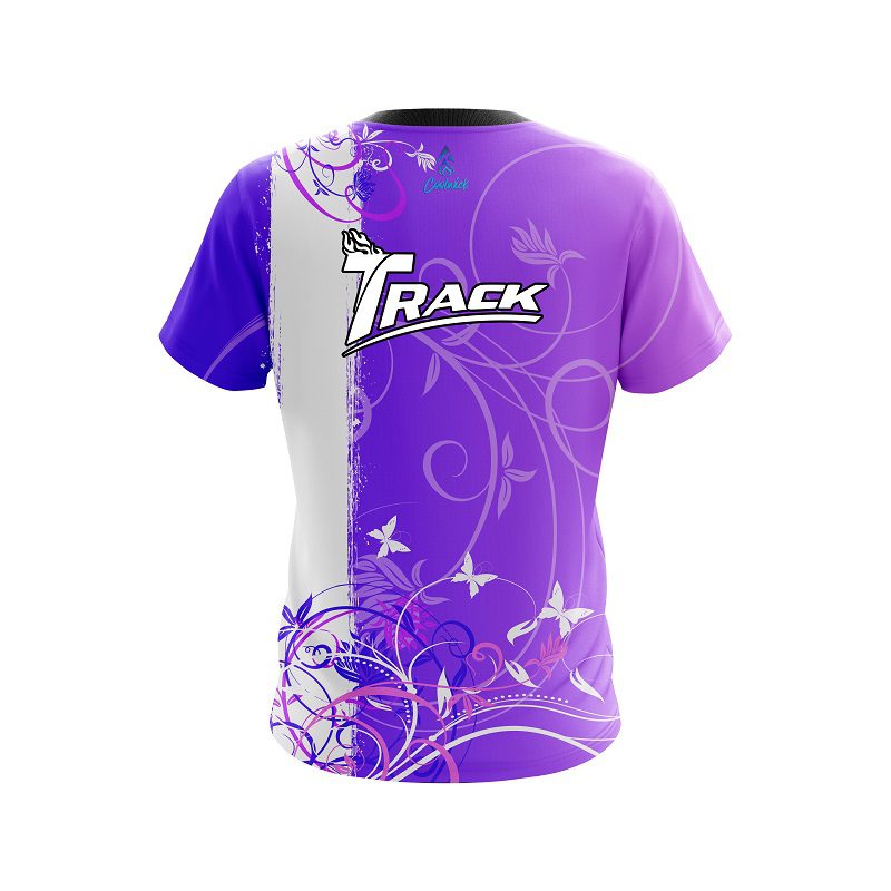 Track Garden Bloom CoolWick Bowling Jersey - Image 2