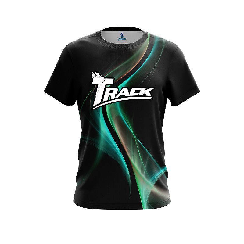 Track Glowing Wave CoolWick Bowling Jersey