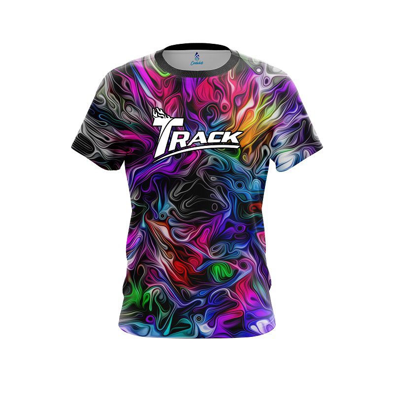 Track Liquid Hypno Swirl CoolWick Bowling Jersey
