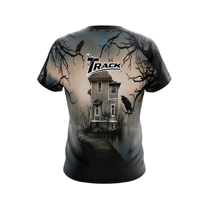 Track Scary Lake CoolWick Bowling Jersey - Image 2