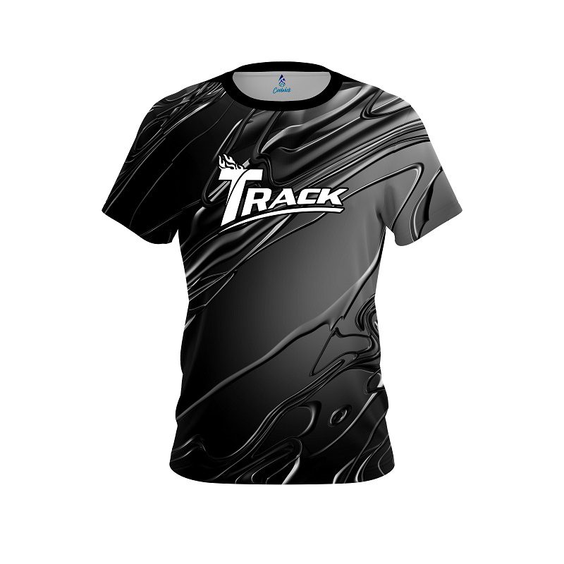 Track Melting Silver CoolWick Bowling Jersey