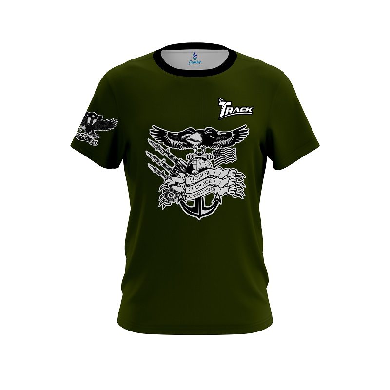 Track Military Honor CoolWick Bowling Jersey