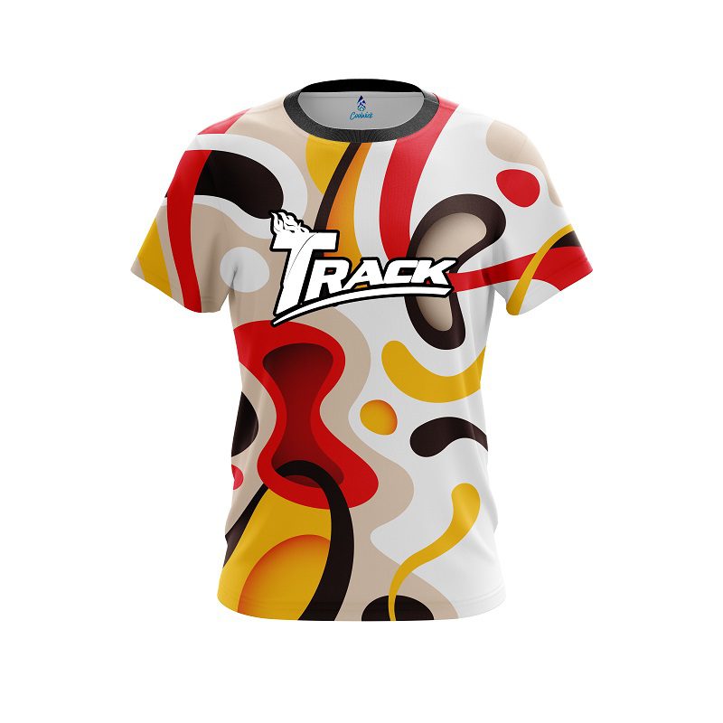 Track Modern Art CoolWick Bowling Jersey