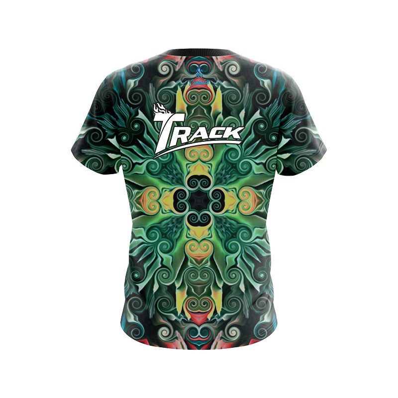 Track Mosaic Bloom CoolWick Bowling Jersey - Image 2