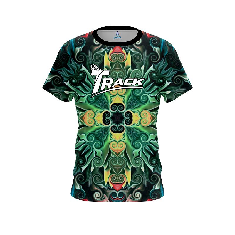 Track Mosaic Bloom CoolWick Bowling Jersey