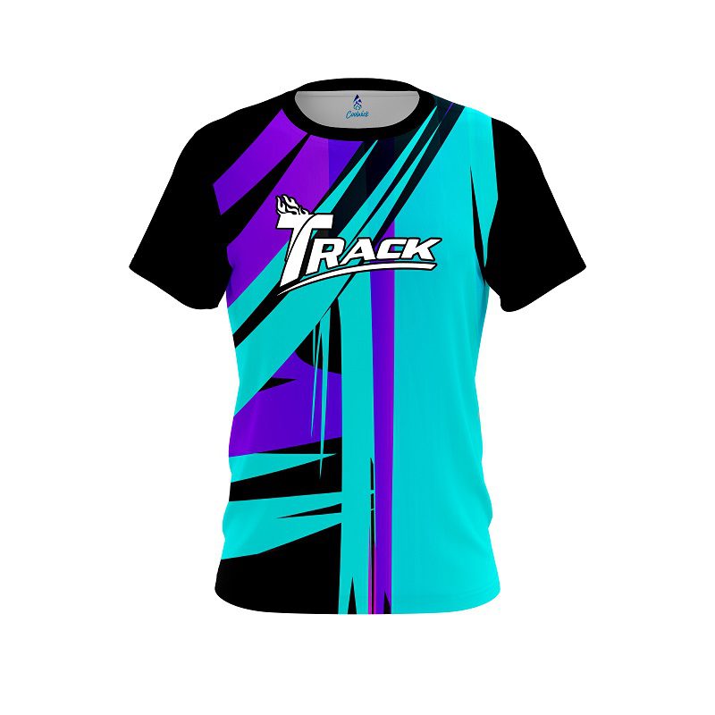 Track Paint Brush Drip CoolWick Bowling Jersey