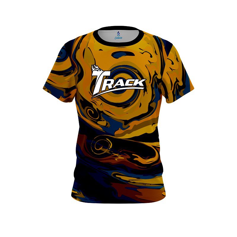Track Painted Vortex Moon CoolWick Bowling Jersey