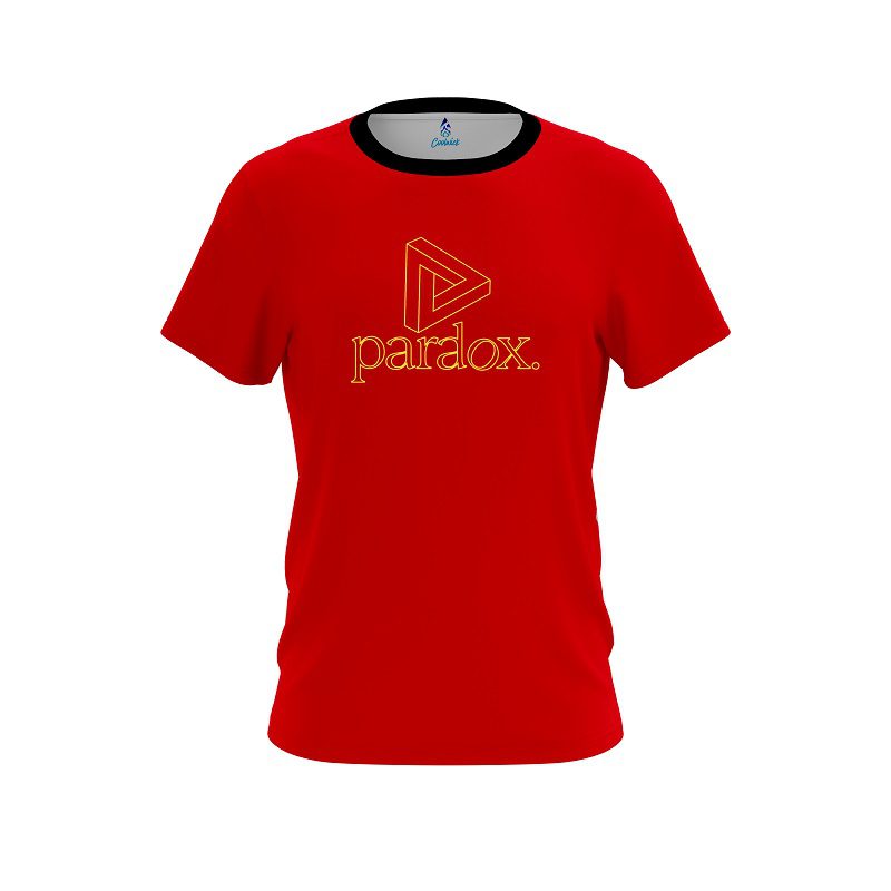 Track Paradox Red CoolWick Bowling Jersey