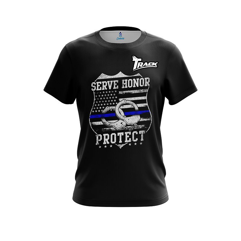 Track Police Protect CoolWick Bowling Jersey