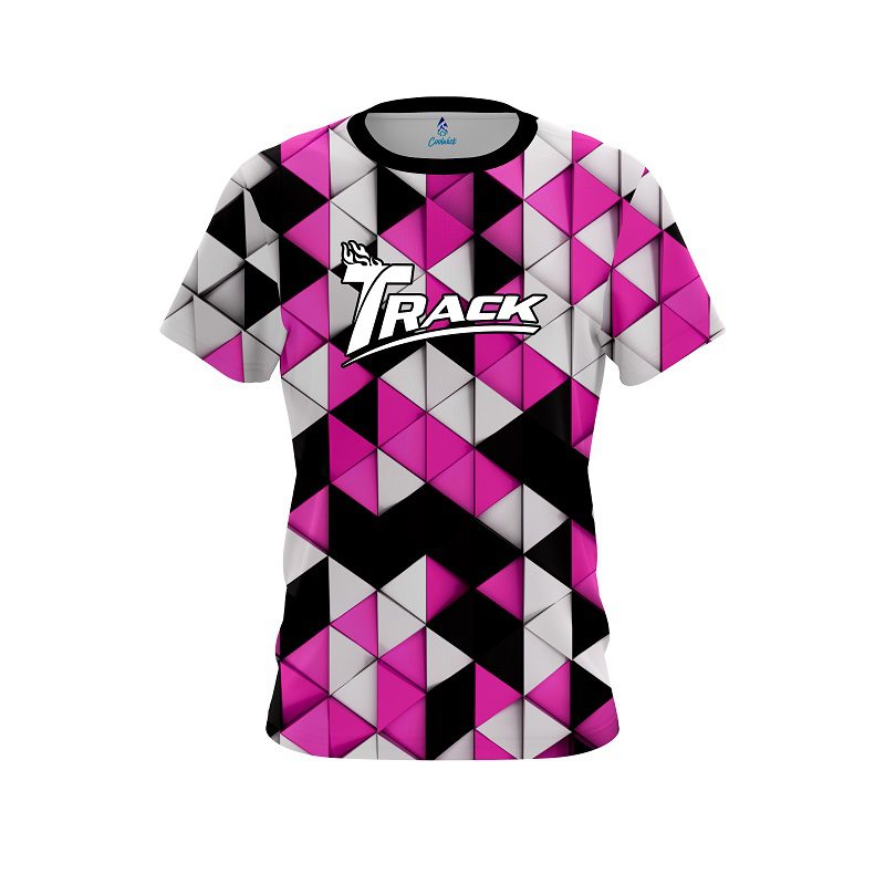 Track Prism Pink CoolWick Bowling Jersey