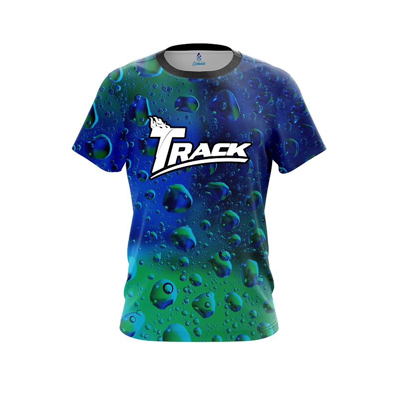 Track Rain Drop CoolWick Bowling Jersey