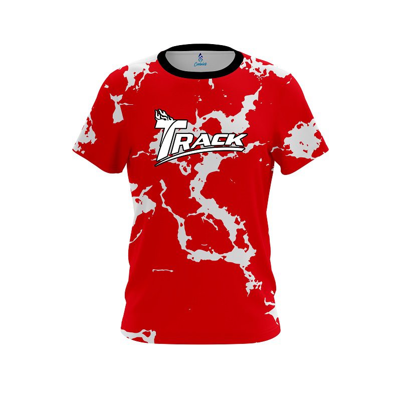 Track Red Shock CoolWick Bowling Jersey