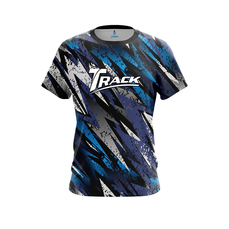 Track Retro Zig Zag CoolWick Bowling Jersey