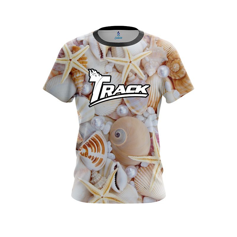 Track Seashells CoolWick Bowling Jersey