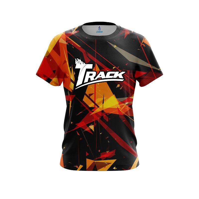 Track Shattered Shapes CoolWick Bowling Jersey