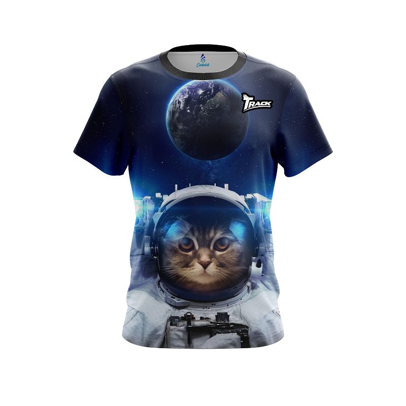Track Space Cat CoolWick Bowling Jersey