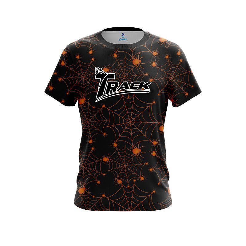 Track Spider Web Madness CoolWick Bowling Jersey