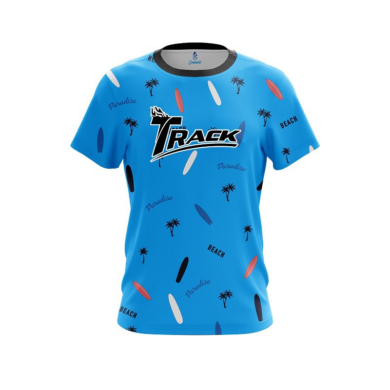 Track Paradise palms CoolWick Bowling Jersey