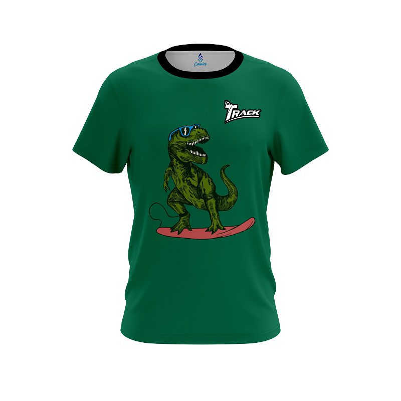 Track Wild Rex Surf CoolWick Bowling Jersey