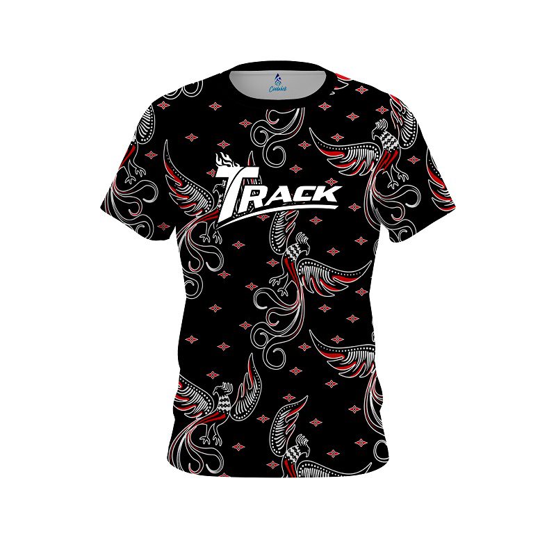 Track Phoenix Break Red CoolWick Bowling Jersey