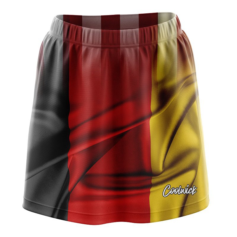 USA Germany Flag CoolWick Bowling Skort