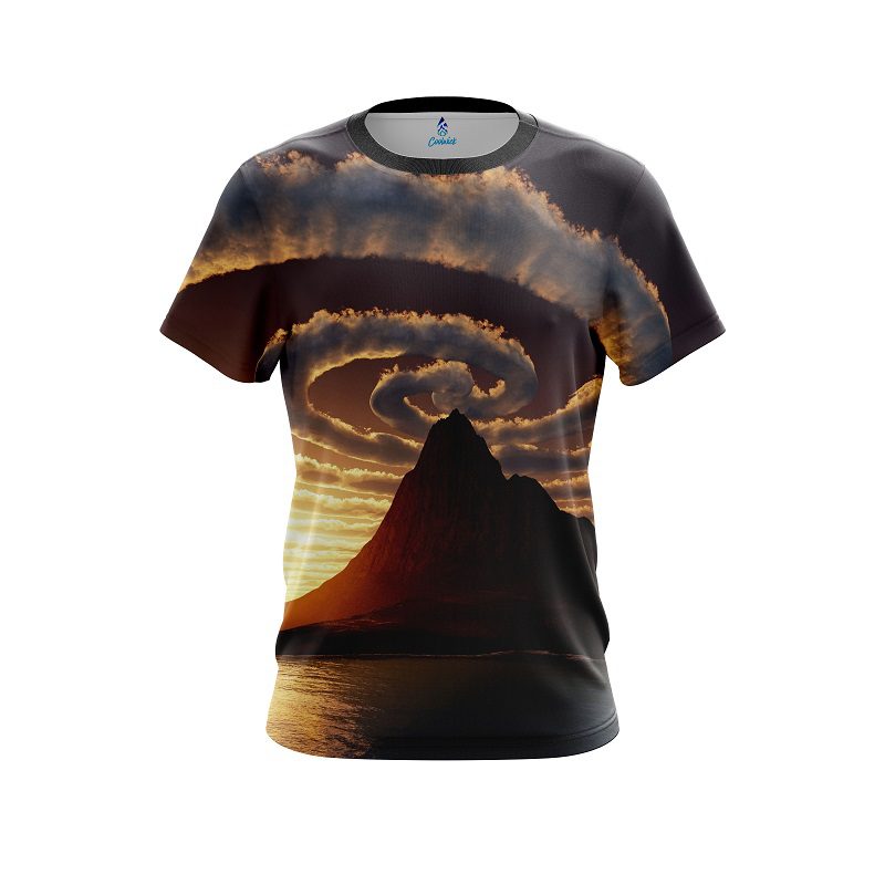 Plain Volcano Alley CoolWick Bowling Jersey