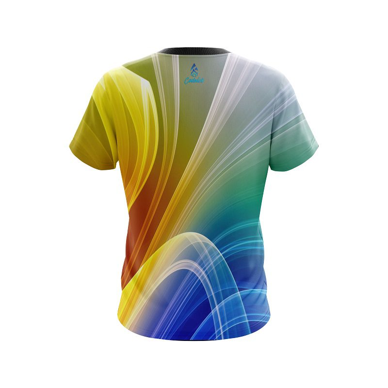 Plain Wave Runner Semi-Custom CoolWick Bowling Jersey - Image 2