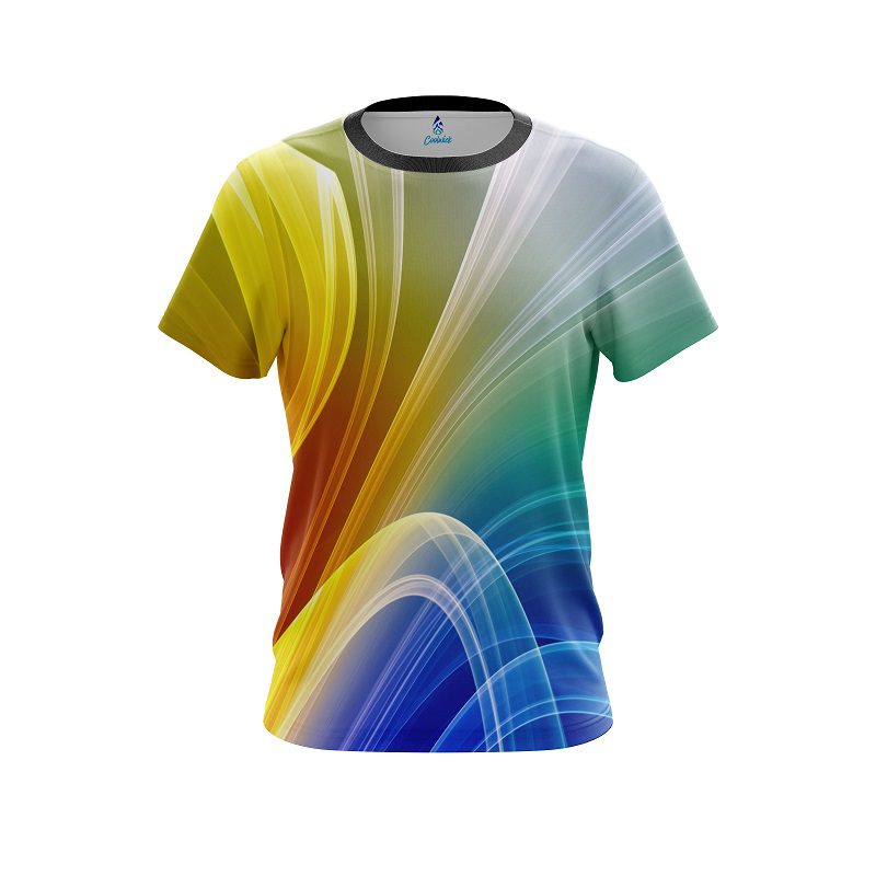 Plain Wave Runner Semi-Custom CoolWick Bowling Jersey