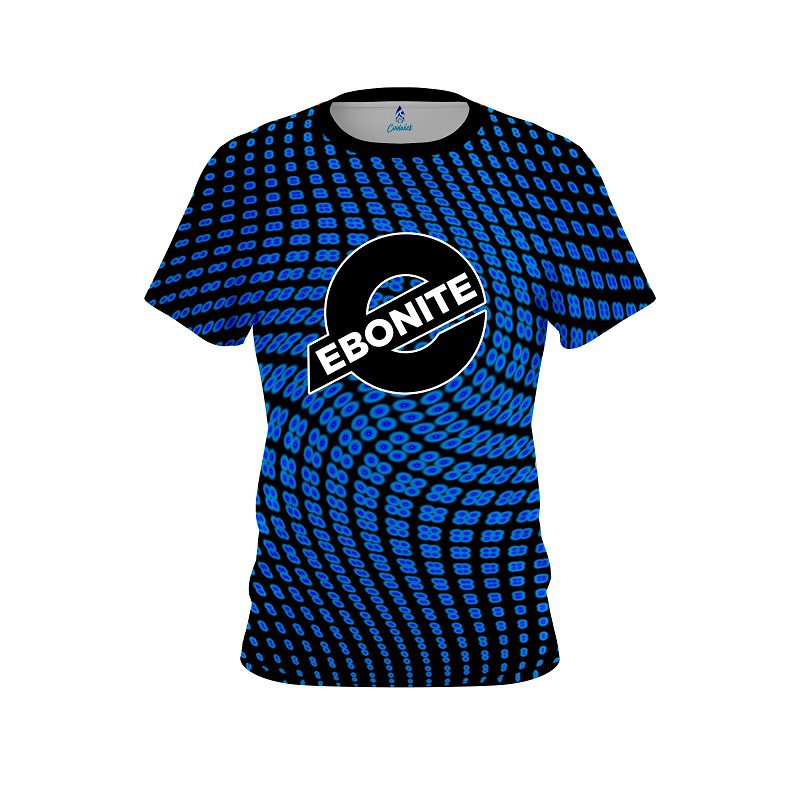 Ebonite Dyanamic Flux Blue CoolWick Bowling Jersey