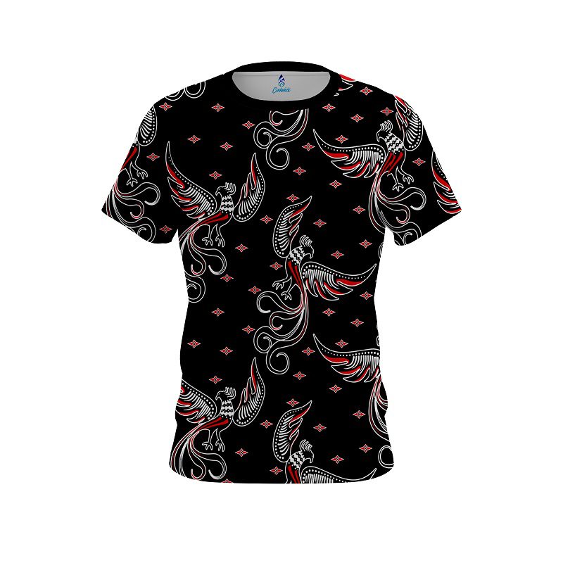 Plain Phoenix Break Red CoolWick Bowling Jersey