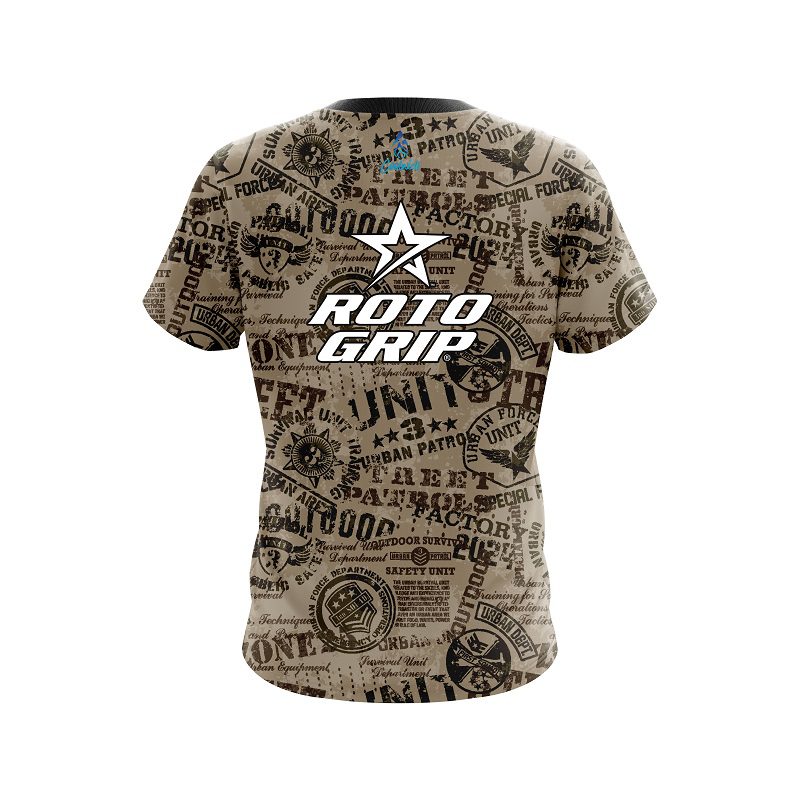 Roto Grip Urban Military Grunge CoolWick Bowling Jersey - Image 2