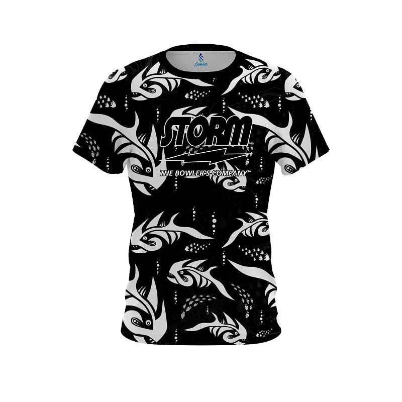 Storm Piranha Escape Semi-Custom CoolWick Bowling Jersey