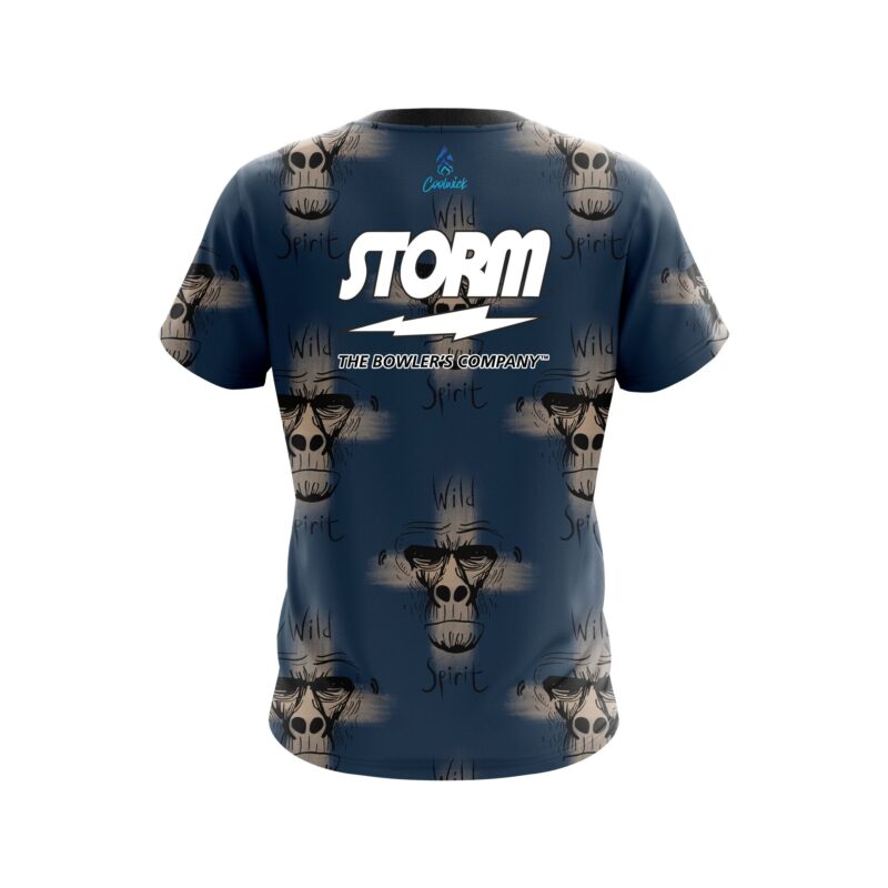 Storm Wild Spirit Monkey Semi-Custom CoolWick Bowling Jersey - Image 2