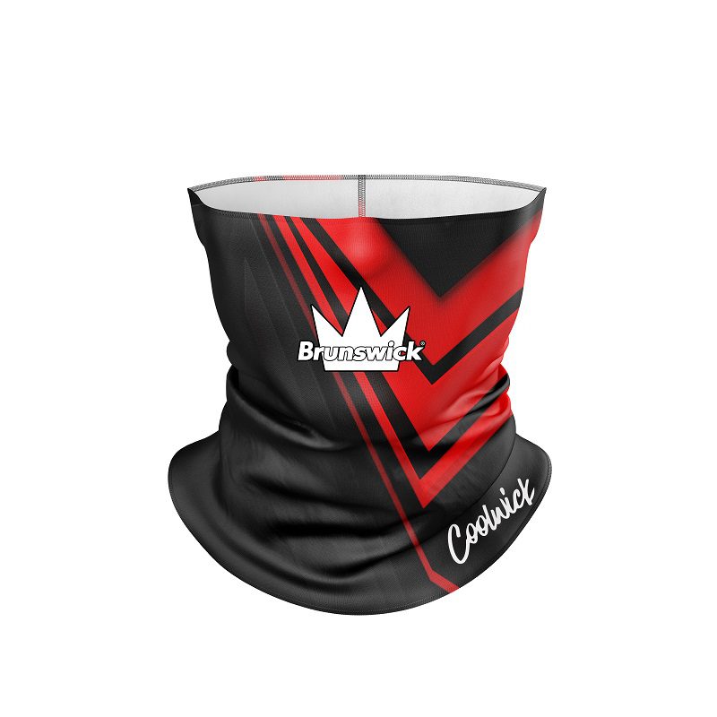 Brunswick Steaming Red CoolWick Neck Gaiter All-In-1