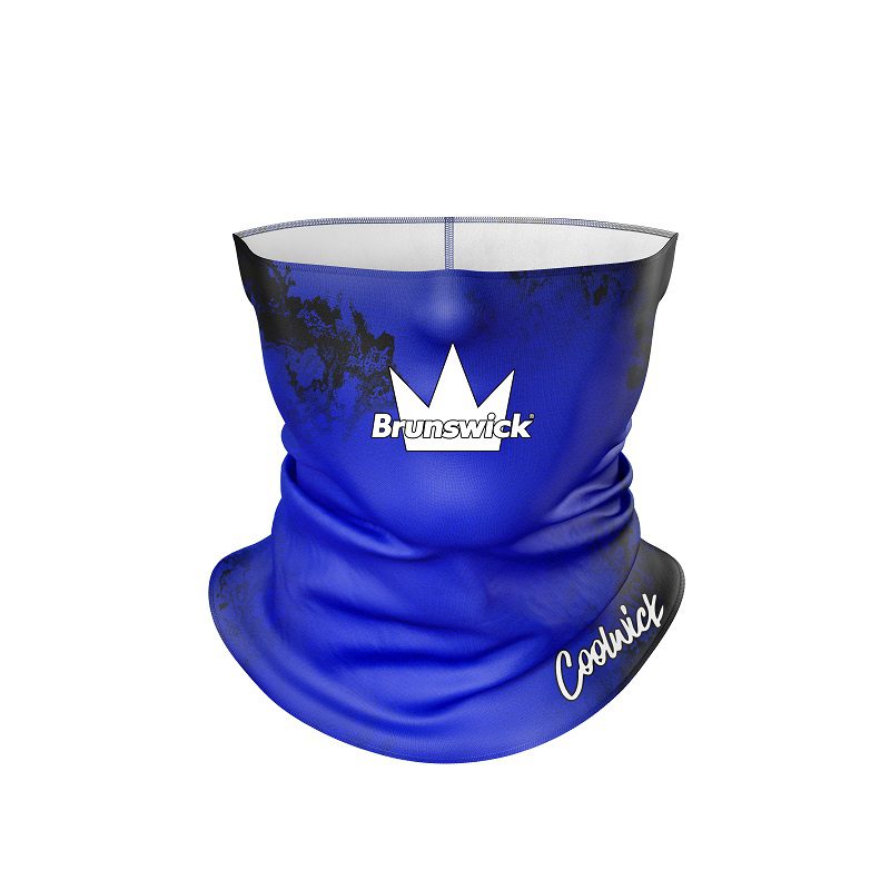 Brunswick Blue Toxic CoolWick Neck Gaiter All-In-1
