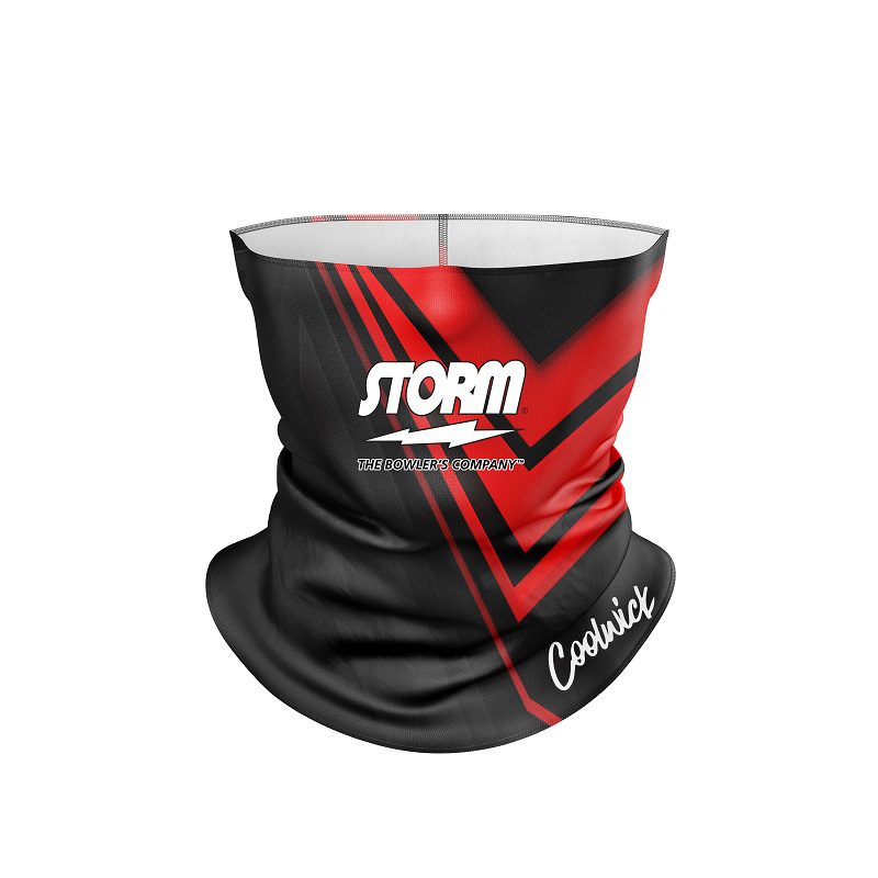 Storm Steaming Red CoolWick Neck Gaiter All-In-1