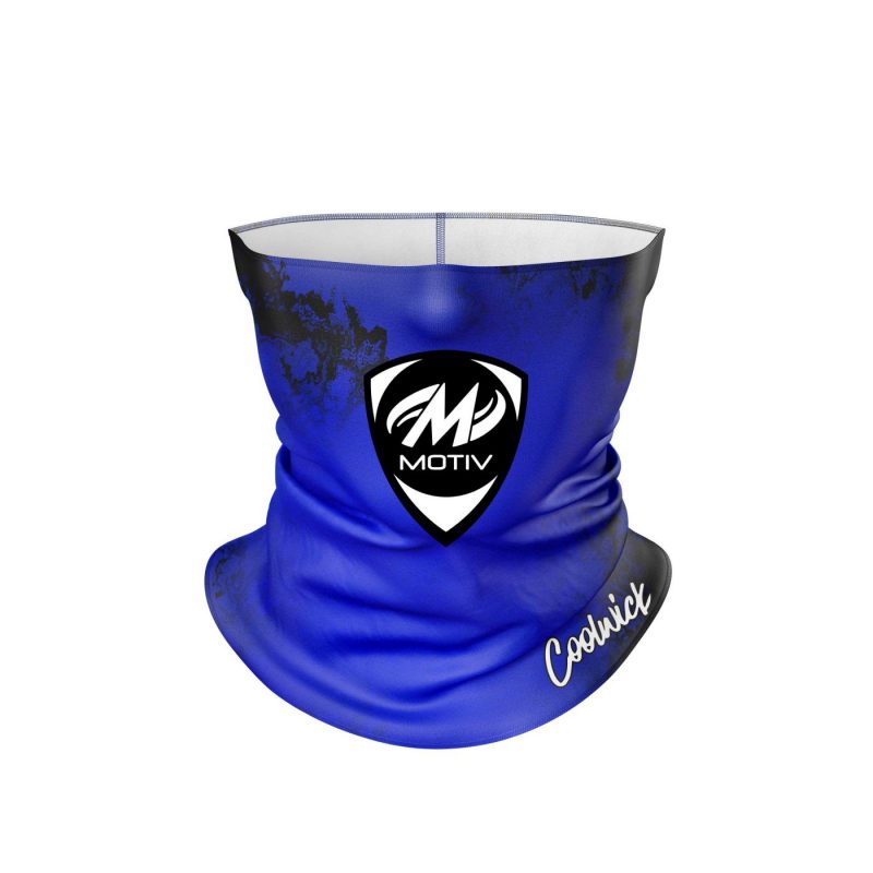 Motiv Crest Blue Toxic CoolWick Neck Gaiter All-In-1