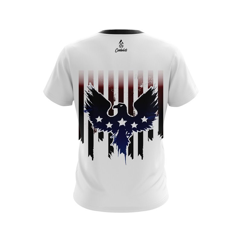 American Eagle Grunge Semi-Custom CoolWick Bowling Jersey - Image 2