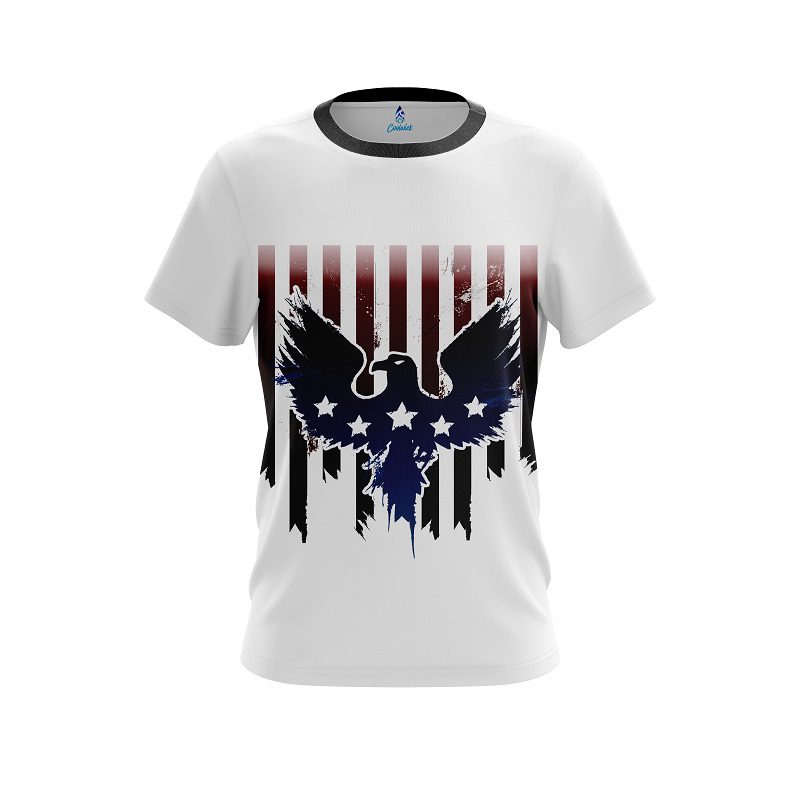 American Eagle Grunge Semi-Custom CoolWick Bowling Jersey