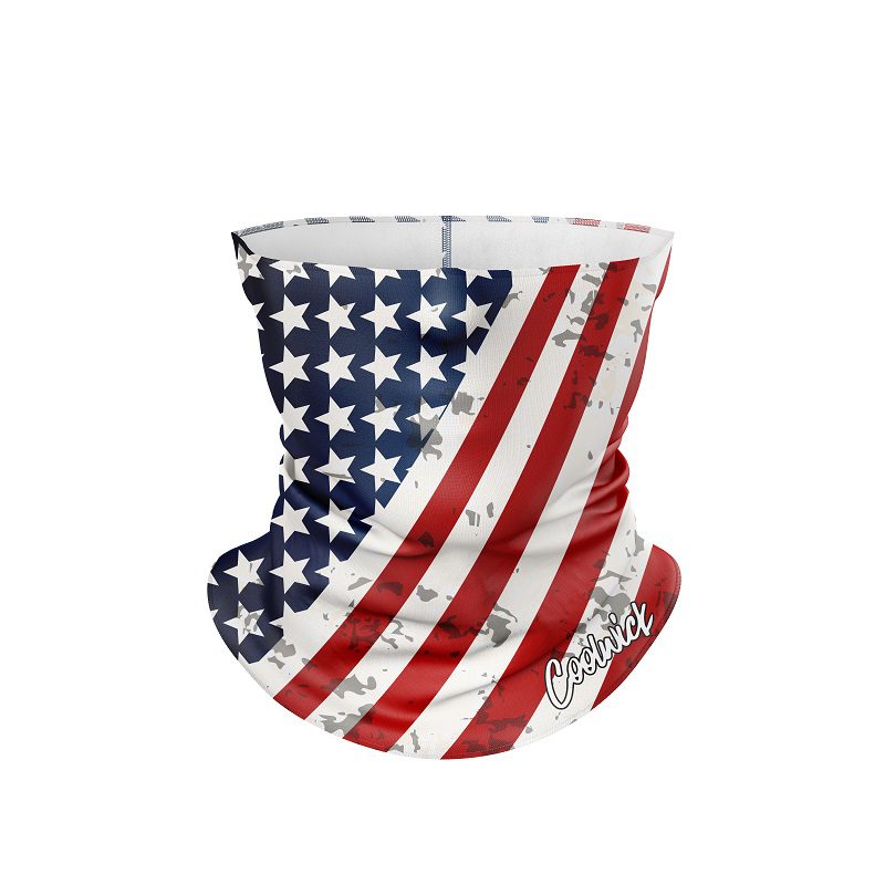American Wavy Flag  Neck Gaiter All-In-1